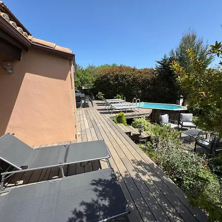 Les Amandiers Clim Piscine 5ch * Portiragnes