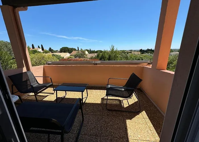 Les Amandiers Clim Piscine 5ch Vila *