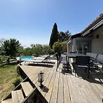 Les Amandiers Clim Piscine 5ch 포르티하뉴