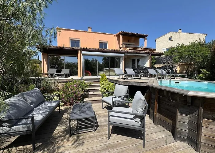 Les Amandiers Clim Piscine 5ch Willa Portiragnes